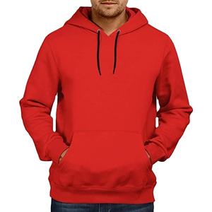 2025 nouvelle mode hommes sweats à capuche 100% coton décontracté couleurs unies en gros OEM orienté vers l'exportation de haute qualité conception personnalisée - Product Image 3