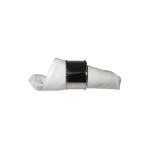 Rond de serviette de table individuel pour salle de banquet Accessoires de mariage Vaisselle Rond de serviette Service de table d'hôtel de luxe - Product Image 4