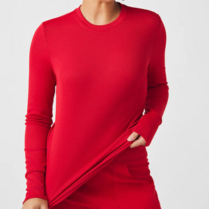 Chemises en coton/polyester pour femmes de grande taille Chemises en coton/polyester pour femmes - Product Image 5