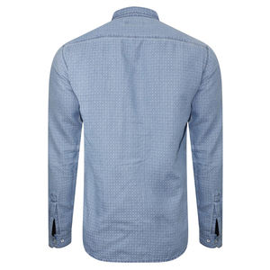 Meilleures ventes Chemise en jean décontractée et confortable à manches longues de service OEM/Chemises en jean de couleur unie de fabricant d'usine - Product Image 6