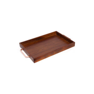 Plateau en bois de qualité supérieure plateau de service alimentaire Design fantaisie plateau de service en bois collations Dessert serveur Ware plateau - Product Image 6