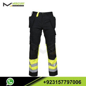 New Waterproof Lightweight <b>Trousers</b> Safety Hi <b>Vis</b>,winter,workwear Workwear Construction <b>High</b> Quality 100% Polyester <b>Trouser</b> - Product Image 4