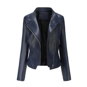 Chaquetas de Cuero de Moda para Mujer de Alta Calidad y Gran Venta de GAF, Chaqueta de Cuero Original de Talla Personalizada para Mujer - Product Image 6