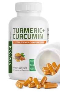 Cápsulas de Cúrcuma con Extractos Naturales de Plantas para el Equilibrio Diario, Energía y Alta Potencia, Ideales para la Luminosidad Interior, al por Mayor - Product Image 4