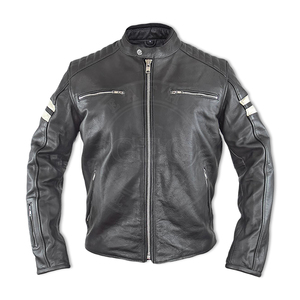 Vestes d'aviateur en cuir pour moto, livraison depuis le Pakistan - Product Image 5