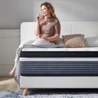 Matelas de luxe sur mesure Europa Dream Rest, matelas en mousse naturelle haute densité, matelas orthopédique à ressorts ensachés, vente en gros