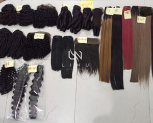 Super Double Drawn 100g Colored Weft <b>Hair</b> Bundle <b>Remy</b> <b>Hair</b> <b>Extension</b> with Wave Style Colorful Multi-choice Wholesale - Product Image 4