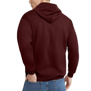 Sweats à capuche zippés pour hommes Sweats à capuche imprimés avec logo personnalisé Vente en gros Sweat à capuche zippé avec fermeture éclair Sweats à capuche basiques pour hommes Sweats à capuche pour hommes - Product Image 2