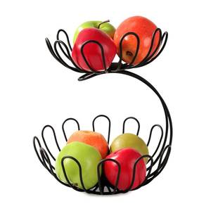 Brilliant Jamel Bol à fruits en acier inoxydable durable Panier de cuisine moderne Design élégant - Product Image 5