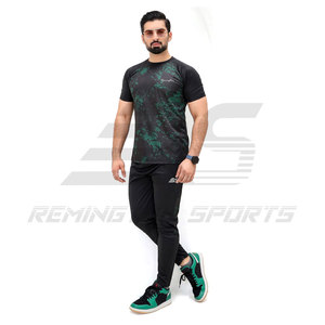 New Arrival Sportswear <b>Tracksuit</b> Men's Sports <b>Tracksuits</b> Stacked Sweat Pants Breathable Set Plus Size Summer <b>Tracksuit</b> for Men - Product Image 2