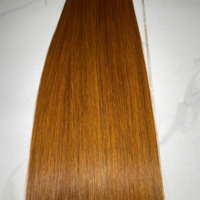 Cabello Humano Vietnamita Liso Natural Color Jengibre SDD, Cabello Virgen, Precio Directo de Fábrica, Precio al por Mayor