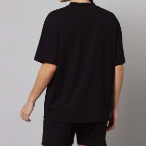 OEM New Trendy Design Women T Shirt and <b>Shorts</b> Two Pcs Set Multiple Color Street Wear Tshirt <b>Short</b> Set <b>Ladies</b> <b>Casual</b> <b>for</b> Girls - Product Image 4