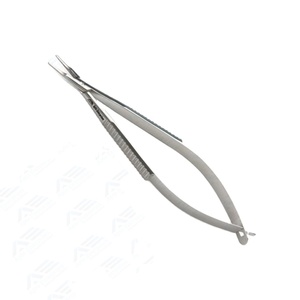 Fórceps de cirugía Instrumentos dentales y quirúrgicos de acero inoxidable Portaagujas Micro Castroviejo Instrumentos oftálmicos - Product Image 1