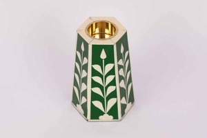 Brûleur d'encens en bois fait à la main de haute qualité avec incrustation d'os Meilleur brûleur de Bakhoor décoratif pour la maison et l'hôtel - Product Image 2