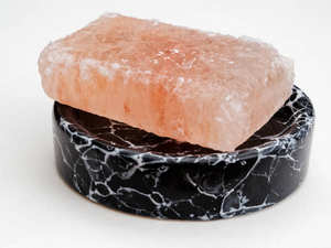 Handmade Pink <b>Himalayan</b> <b>Salt</b> Rock Soap Intricately Carved for <b>Bath</b> Decoration and Natural Craft from Pakistan Wholesale - Product Image 2