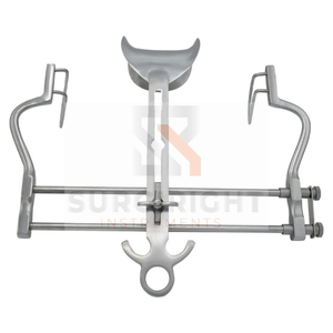 Juego de Retractor abdominal REMEDA Balfour con cuchillas para adultos y niños CE inoxidable alemán de SurgiRight Instrument - Product Image 1