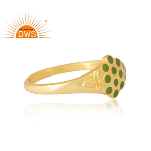 แหวนเคลือบทอง18K สีเงิน925ดีไซน์ใหม่เครื่องประดับออกแบบได้ตามต้องการสำหรับเป็นของขวัญสำหรับผู้หญิงสำหรับผู้หญิง - Product Image 4