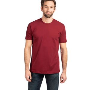 เสื้อยืดคอกลมเนื้อผ้าซูเอดพรีเมียมทรงพอดีตัวสำหรับผู้ชายจาก Next Level Apparel เสื้อยืดแขนสั้นคุณภาพดี เสื้อยืดน้ำหนักเบาสีพื้น - Product Image 1
