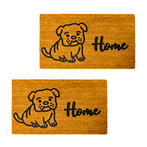 Anti-Slip & Water-Resistant Coconut Coir <b>WELCOME</b> <b>MATS</b> RUGS with PVC Backing Home Decor <b>Indoor</b> <b>Mats</b> - Product Image 1