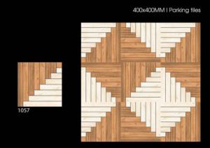 Carreaux de sol en porcelaine pour extérieur 40x40 cm 400x400 mm 16x16 pouces Finition mate Durable pour parking et allée - Product Image 2