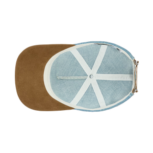 หมวกเบสบอลเดนิม 5 แผง คุณภาพสูง สไตล์วินเทจ ปักโลโก้ได้ ผ้าฝ้าย 100% ใส่ได้ทั้งชายและหญิง เหมาะสำหรับกีฬา งานทางการ ฮิปฮอป ตกปลา กิจกรรมกลางแจ้ง ชายหาด - Product Image 4