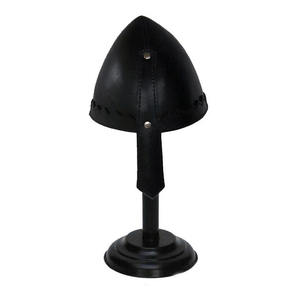 Nouveau dernier casque d'armure nasale normand en cuir médiéval exportateurs de casque d'armure médiévale au prix le plus bas - Product Image 1