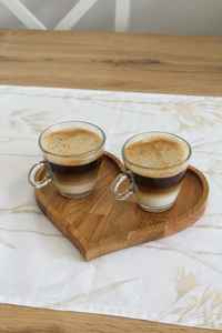 Plateau de service en bois de chêne avec coins arrondis, Assiette en bois, Planche de service Accessoires d'espace de travail faits à la main | Affiné | - Product Image 6