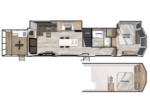 Nouveau 2025 F-o-r-e-s-t R-i-v-e-r Wildwood G-r-a-n-d L-o-d-g-e 42VE-R-A-N-D-A - Product Image 2