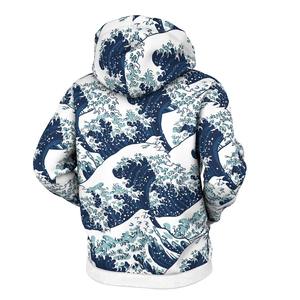 Sweat à capuche pour homme de qualité supérieure, créez votre propre style streetwear avec un motif brodé 3D, technique de sublimation, sweat à capuche à fermeture éclair - Product Image 3