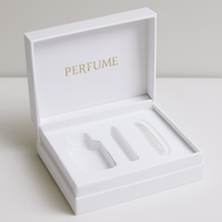 Caja de Papel Ecológica Personalizada con Inserto de EVA para Empaque de Perfume con Estampado en Caliente