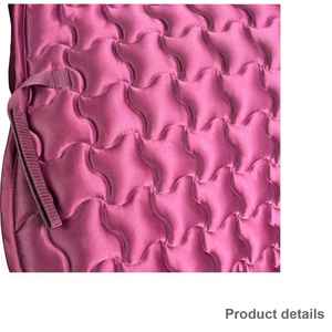 Équipement équestre, tapis de selle confortable et respirant, doublure personnalisée OEM en coton et polycoton, équitation, paillettes pour cheval - Product Image 6