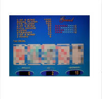Machine de jeu multi-jeux 6X 7 en 1 avec interface JAMMA, langue anglaise, personnalisable, moniteur unique, pour les enfants de plus de 8 ans