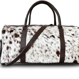 Quantité minimale de commande bas Concevez vos propres sacs de sport en cuir de vachette Style différent vêtements de mode sacs de sport en cuir de vachette pour la vente en ligne - Product Image 4