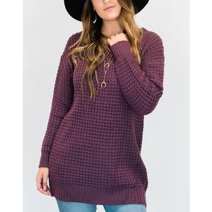 High Quality Women Crew Neck Jacquard Knit Pullover Sweater <b>Christmas</b> <b>Jumper</b> Sweater for <b>Adults</b> From BD Supplier - Product Image 3