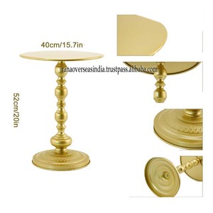 Best Selling <b>Vintage</b> Luxury Style Metal Round <b>Side</b> <b>Table</b> Use for Home & Office at Customized Shape & Size From Rana Overseas Inc - Product Image 6