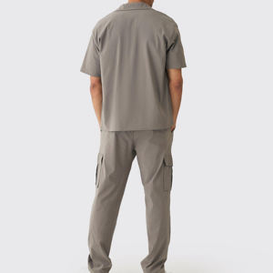 กางเกงวิ่งออกกำลังกายสำหรับผู้ชายกางเกงวิ่งแบบยืดหยุ่น - Product Image 2