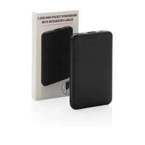 Powerbank Tascabile Personalizzato da 5.000mAh per Gadget Promozionali - Product Image 5