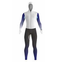 Meilleure vente unisexe patinage de vitesse uniforme fermeture éclair pour la technologie respirant séchage rapide caractéristiques faible quantité minimale de commande professionnel