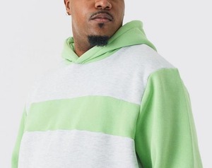 ชุดวอร์มลำลองแบบมีฮู้ดผ้าโพลีเอสเตอร์คุณภาพพรีเมียมสำหรับผู้ชาย รับสกรีนโลโก้ ทรงโอเวอร์ไซส์ สไตล์คาร์โก้ สีพื้น ชุดออกกำลังกาย - Product Image 2