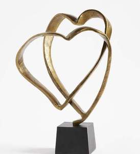 Escultura de Hierro de Estilo Vintage con Forma de Persona Leyendo un Libro, para Interiores de Hogar y Oficina con Estilo, Escultura Moderna Pulida - Product Image 3