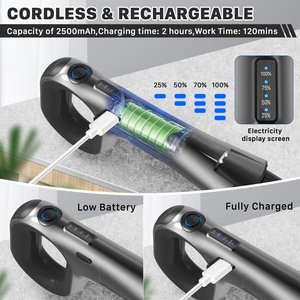 Cepillo Eléctrico Automático de Alta Potencia para Limpieza de Parrillas, con <span class=keywords><strong>Malla</strong></span> de Acero Inoxidable y 3 Cabezales Intercambiables - Product Image 3