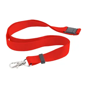 Personalized Neck Ribbon with Carabiner Clip for Displaying Badges & Accessories - Product Image 4