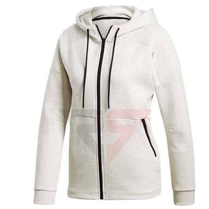 OEM al por mayor de alta calidad con logotipo personalizado sudaderas con capucha para mujer de algodón liso sudaderas con cremallera bolsillo sudaderas con capucha de mujer - Product Image 3