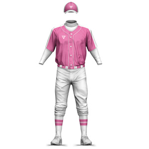 Jersey de béisbol de manga corta logotipo personalizable bordado liso poliéster ropa deportiva sublimación impresión uniformes gran oferta - Product Image 1