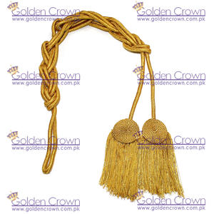 Cinturones Litúrgicos de Alta Calidad con Borlas Redondas y Planas de Color Dorado, Cordón Litúrgico para Uso Textil en el Hogar, Hilo de Bullion - Product Image 5