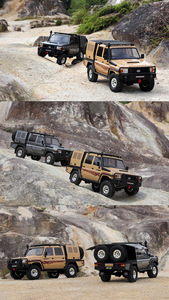 RGT EX86160 <span class=keywords><strong>1</strong></span>/<span class=keywords><strong>10</strong></span> RC <span class=keywords><strong>Crawler</strong></span> LC79 Commander Hard Body 4WD Off-Road Truck 10CH Simulation Vehicle Professional Hobby Grade RTR - Product Image 5