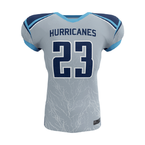 High Quality Heat-Transfer Printed Custom American Football Jersey Short Sleeve Quick Dry Breathable <b>Mesh</b> Outdoor Sports - Product Image 1