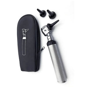 Otoscopio Manual de Acero Inoxidable Duradero con Lente de Alta Claridad y LED Brillante para Uso Clínico, Quirúrgico y ORL - Product Image 1