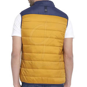 Chaleco Acolchado sin Mangas para Hombre, Transpirable, Estilo Hip Hop, Talla Grande, Diseño Personalizado con Bolsillo con Cremallera - Product Image 3
