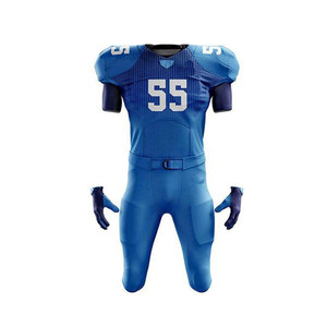 2024 hommes Football américain uniformes qualité supérieure conception personnalisée respirant en gros court Sublimation professionnel garçons - Product Image 6